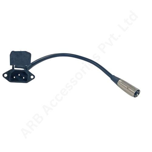 QY XLR MALE+3 PIN CHARGING SOCKET
